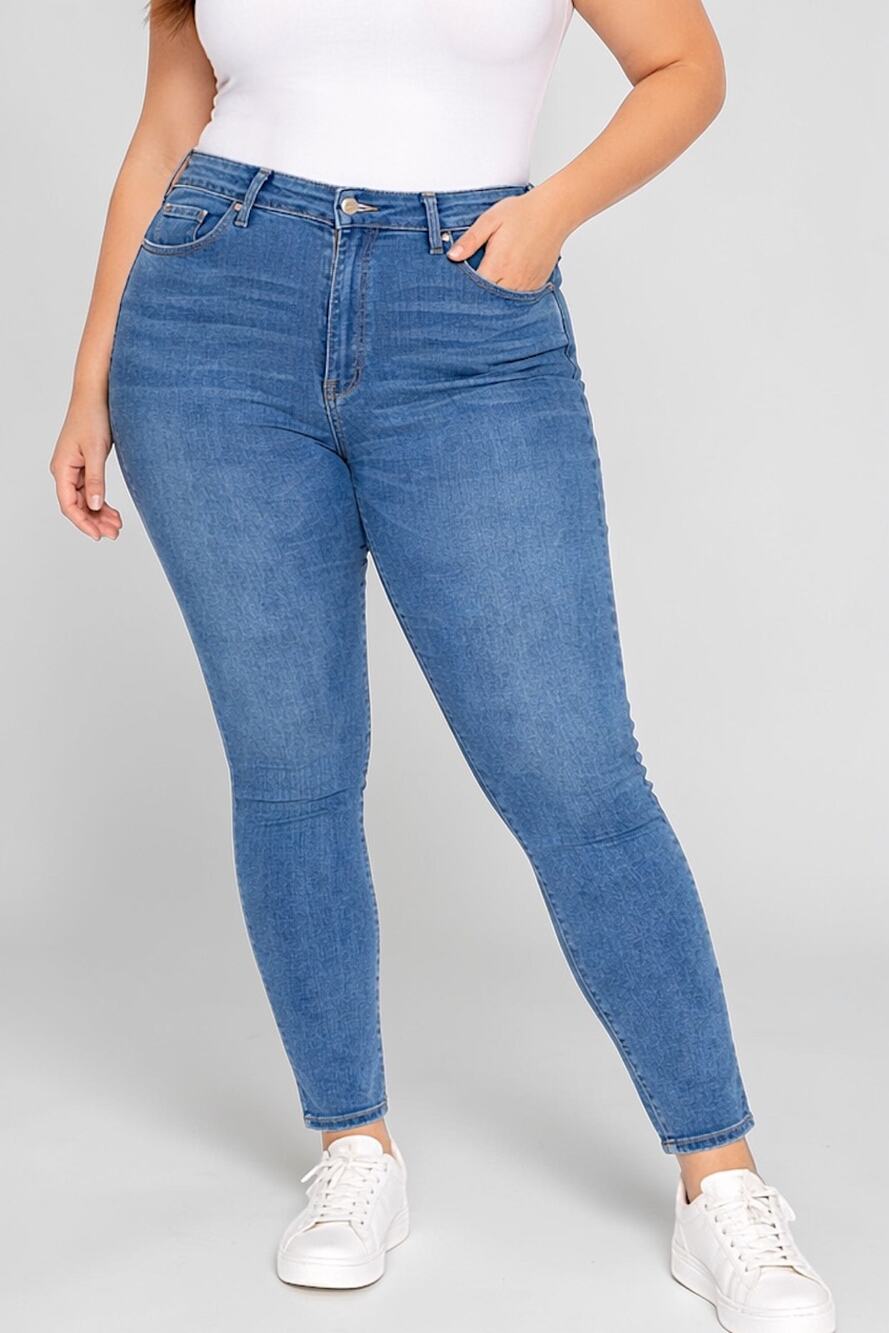 Good American Blue Denim Skinny Jeans High Rise Stretch NWT - Plus Size 20–26